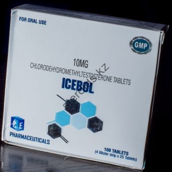 Туринабол Ice Pharma 100 таблеток (1таб 10 мг) - Семей